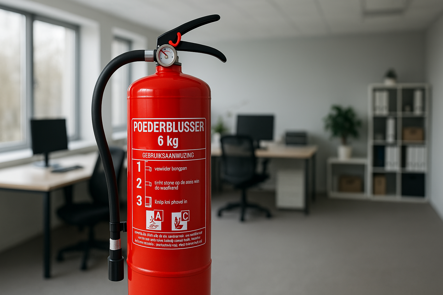 Poederblussers: Waarom de 6 kg Poederblusser een slimme keuze is voor huis, werk én op zee