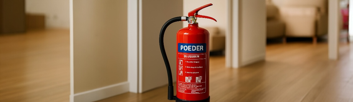Poederblussers beschermen in noodgevallen