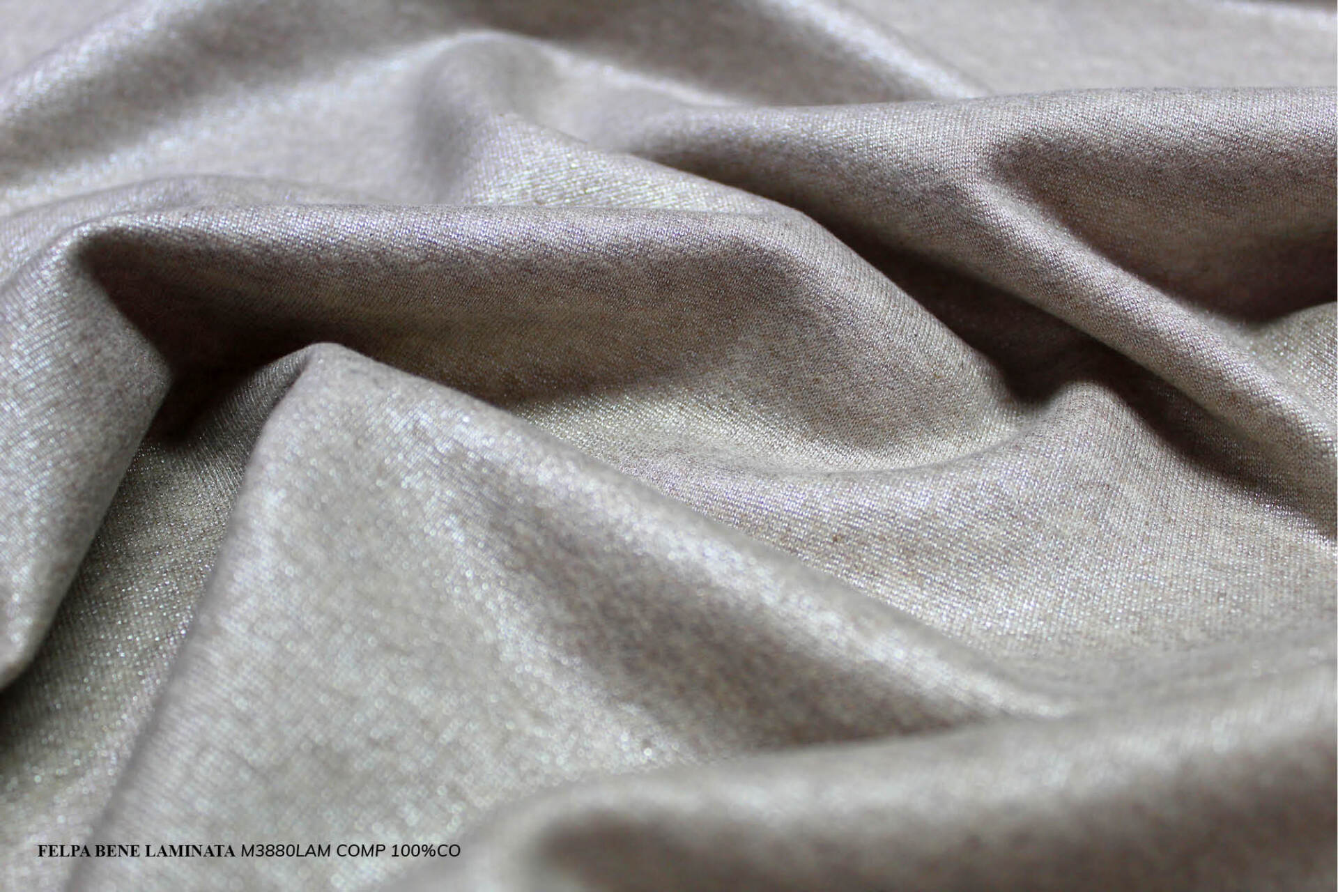 tessuto in jersey felpa laminata luxury