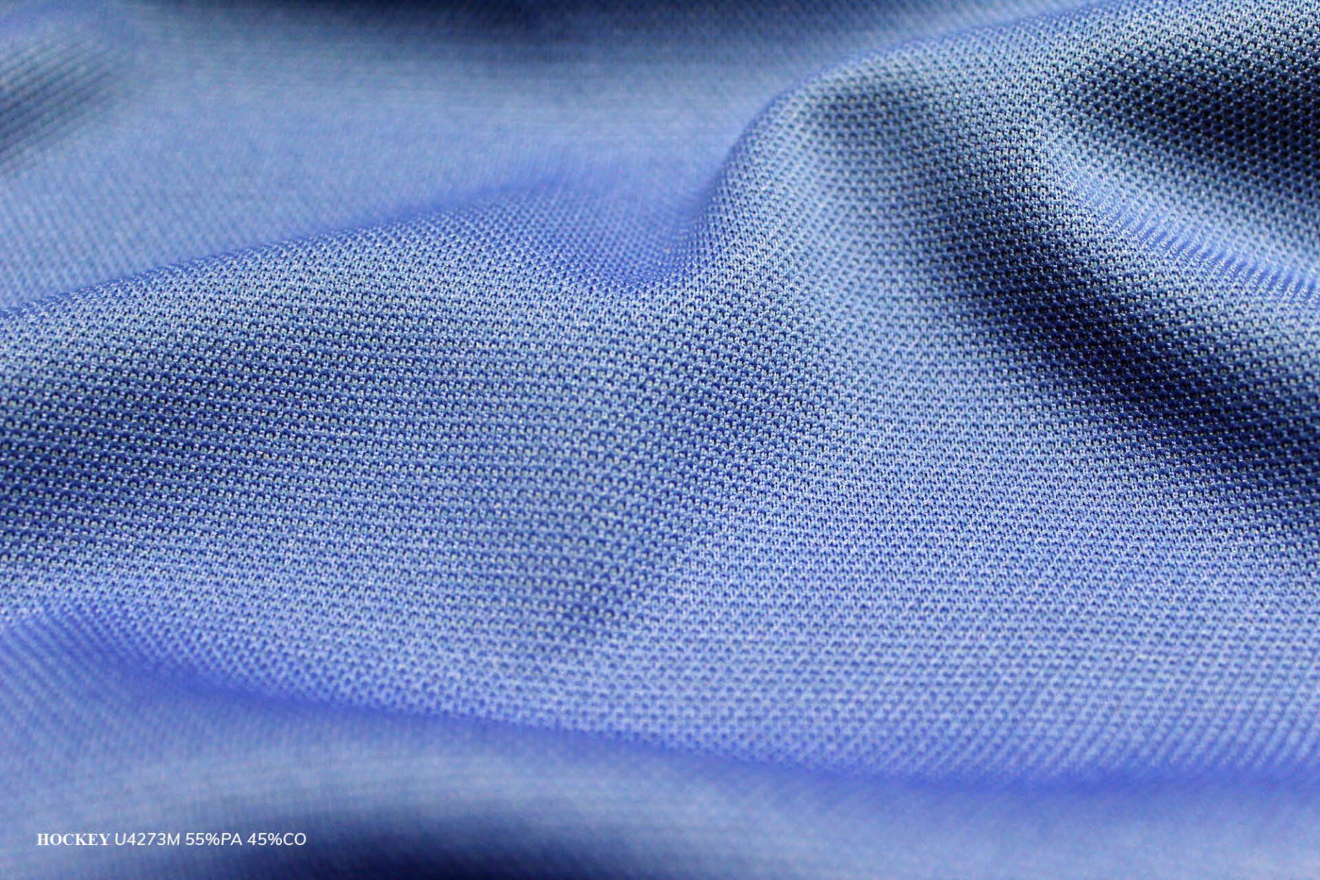 tessuto in jersey effetto piquet tecnico per giacca e pantaloni