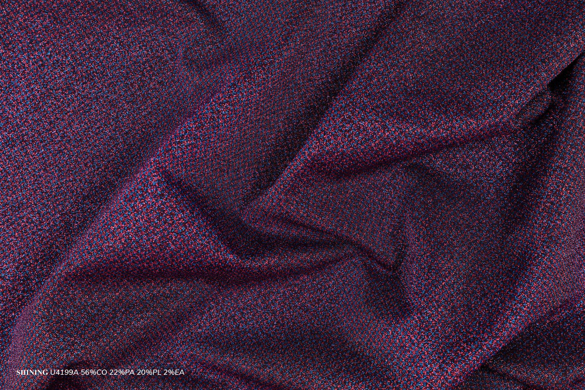 tessuto in jersey Capospalla con filato lurex  jacquard con disegno per cerimonia Shining