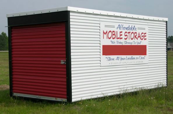 affordable mobile unit storage from All American Airborne Self-Storage