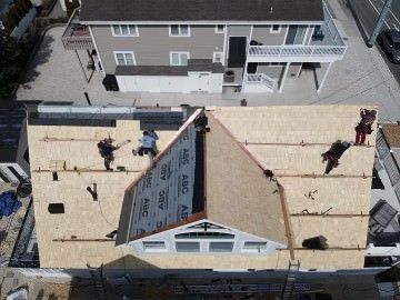 cedar shingle roof replacement stone harbor