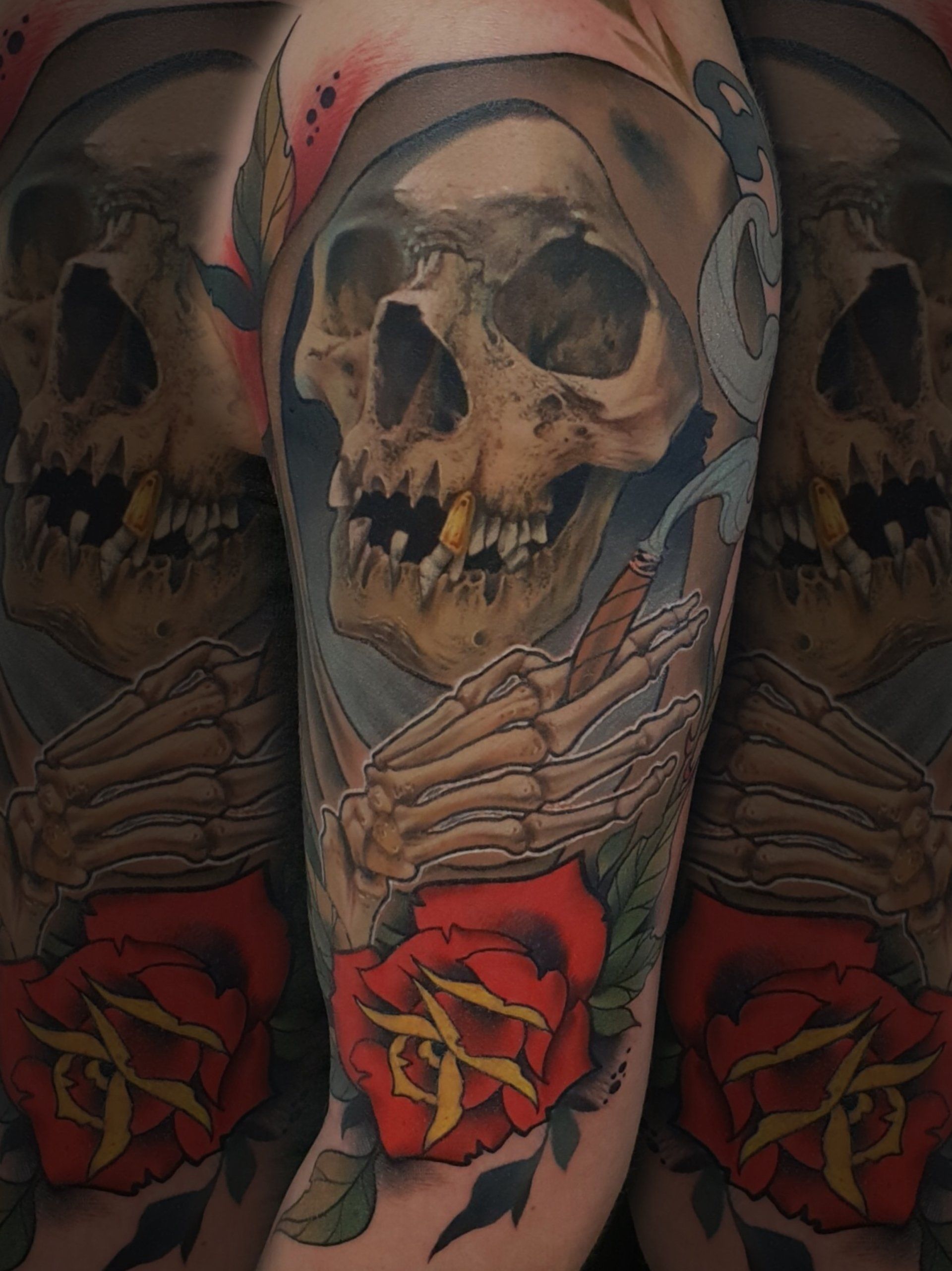 New Style, Skull, Totenkopf, Liebe, Love, Tattoo, header mit Tattoo, Tattoos, Neotraditional, Black and Grey, Farbrealismus, Color realism, Oldschool tattoo, oldshool, Script, Black and Grey realistic, American traditional, zum weissen hai, zum weißen hai, Logo, Bad Boll, Göppingen, Stuttgart, Reutlingen, Ulm, Plochingen, Esslingen, Kirchheim, Weilheim, 0711, 0711 Nadelspiel, Hai, Hieronymus Röhrig, roehrig, Marlene Vogel, dope tattoo, heftige tattoo, Kunst, Kunsttattoo, Tattoonadel, Tattoofarben, Love, Heat, Skeleton Tattoo,