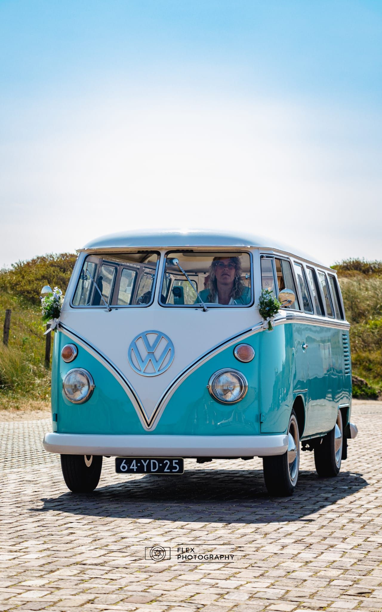 Trouwen in een Oldtimer T1 Volkswagenbus huren,