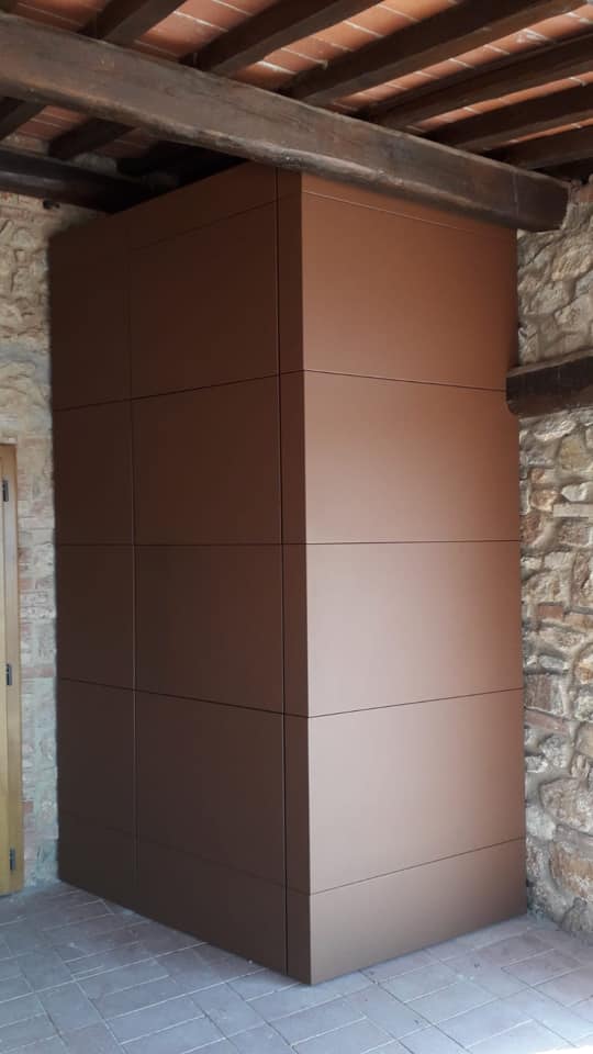 arredo interno in alluminio