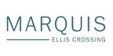 a logo for marquis ellis crossing is shown on a white background.