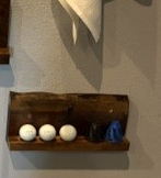 Mashie Rack - Golf ball and Tee Holder