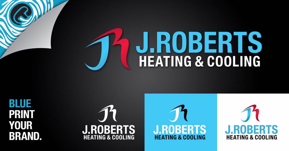 J Roberts graphic design of logo