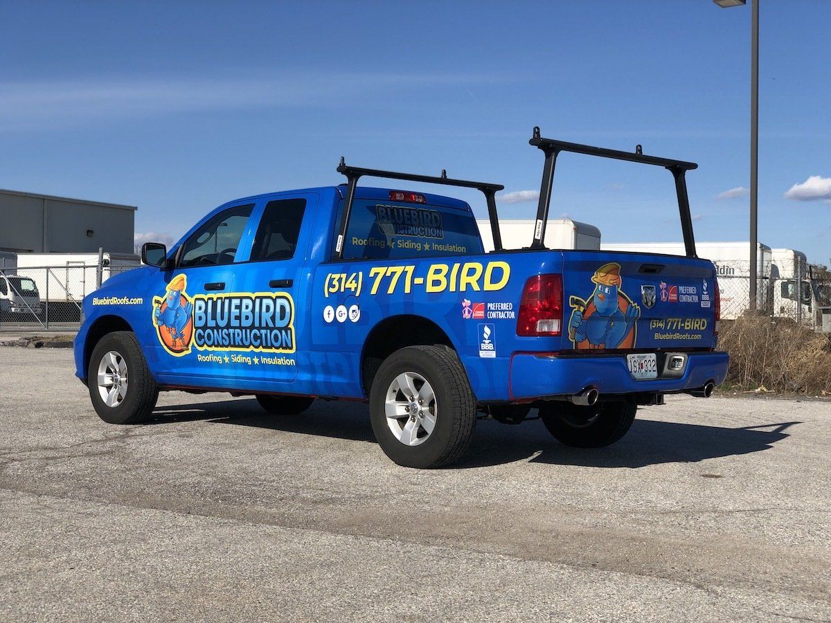 Roofing Company Vehicle Wraps