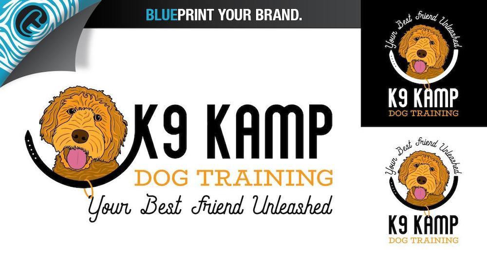 K9 Kamp logo design