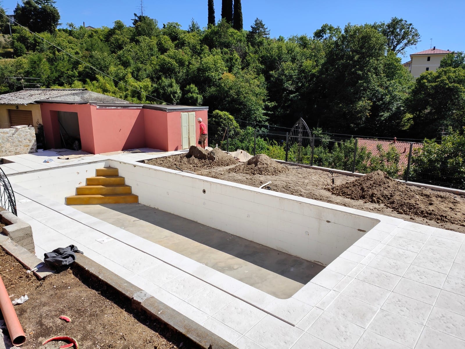 interno piscina interrata Ares