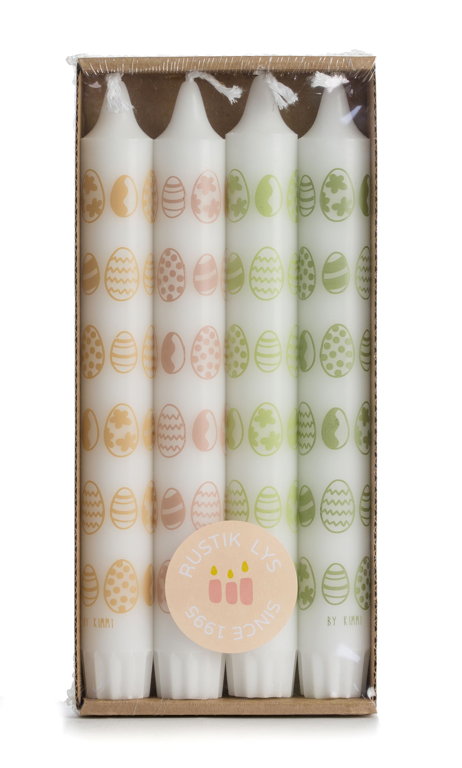Rustik Lys - By Kimmi Dinerkaarsen Eggs - S/4