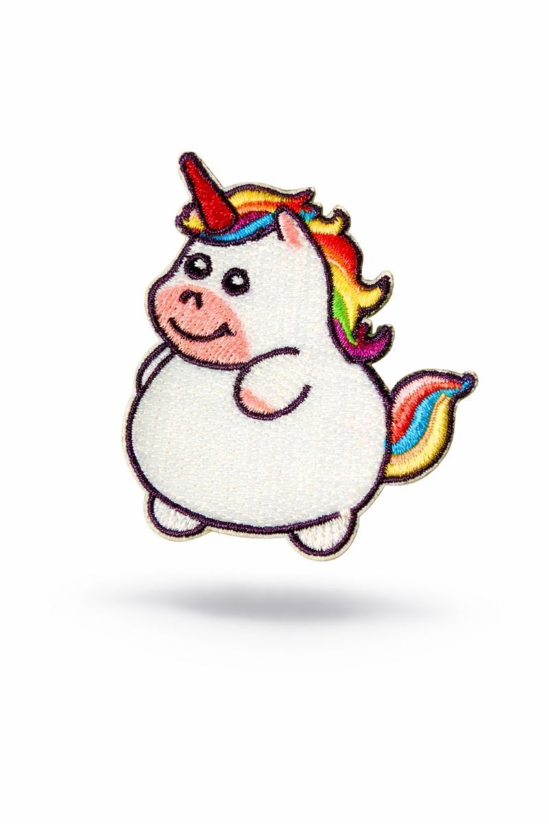 Badge Fat Unicorn