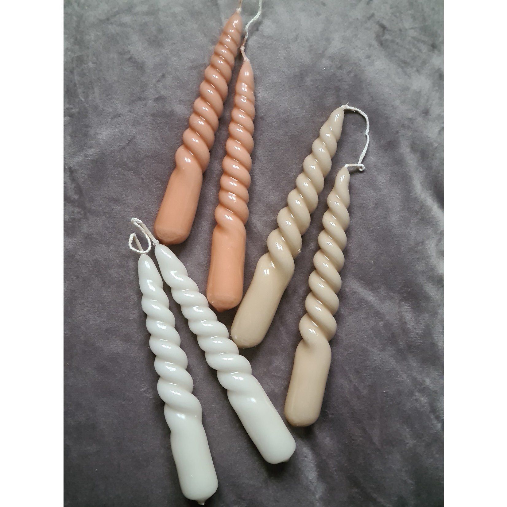 Rustik Lys mini Swirl - Diverse kleuren