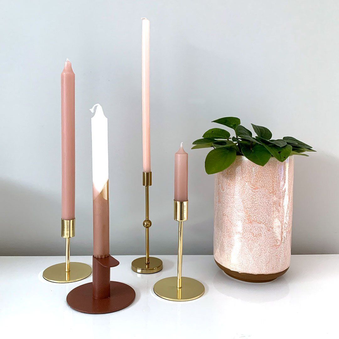 Rustik Lys  - Cross Kaars - Diverse kleuren