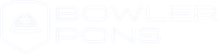 Bowler Pons logo with white shield icon and 'Bowler Pons' in white text