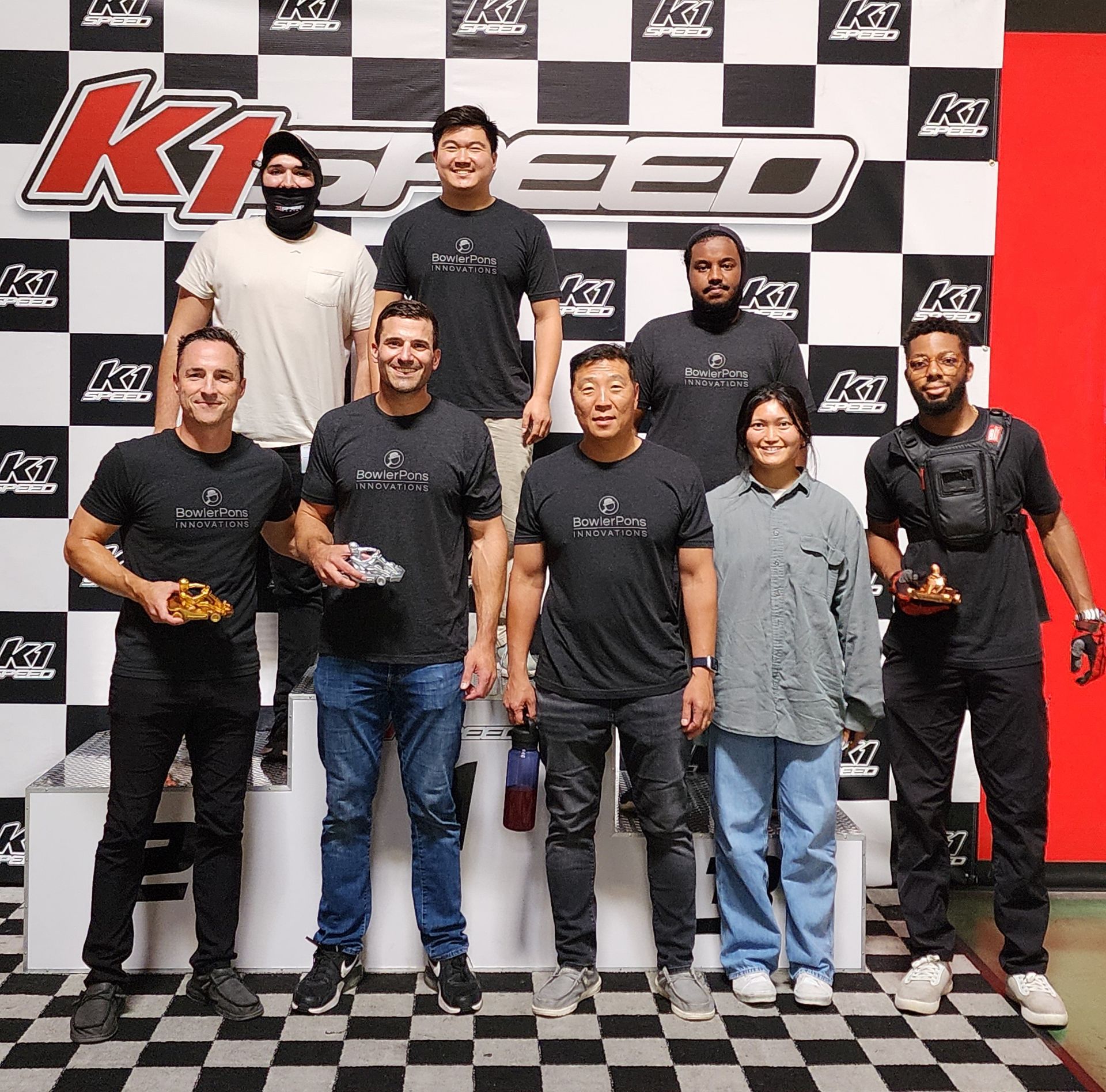Bowler Pons Team at K1 Speedway