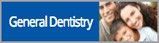 A sign for general dentistry with a picture of a man and woman