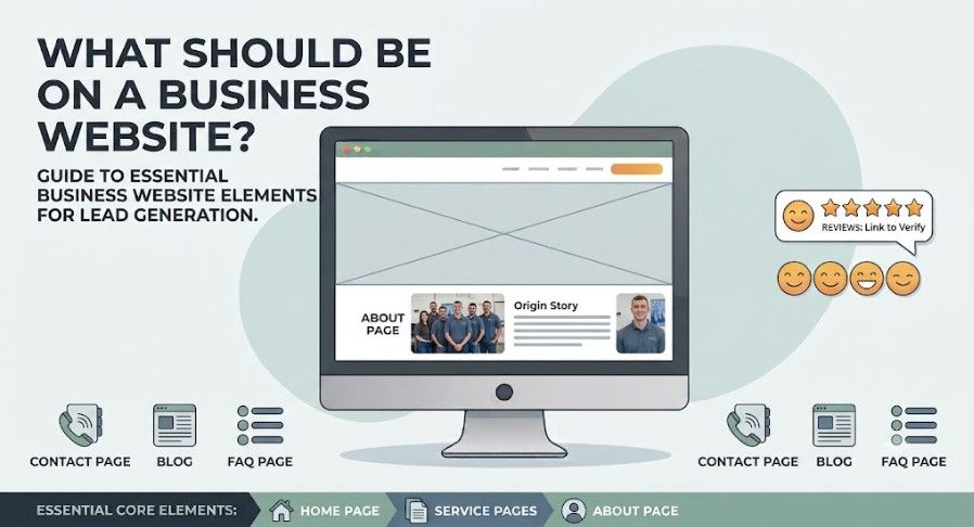 What should be on a business website — Charm Digital Marketing