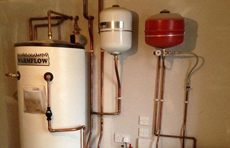 Central heating installations