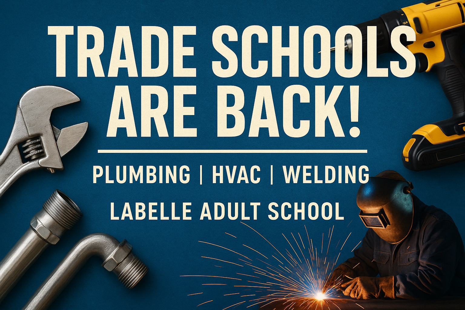 trade school flyer