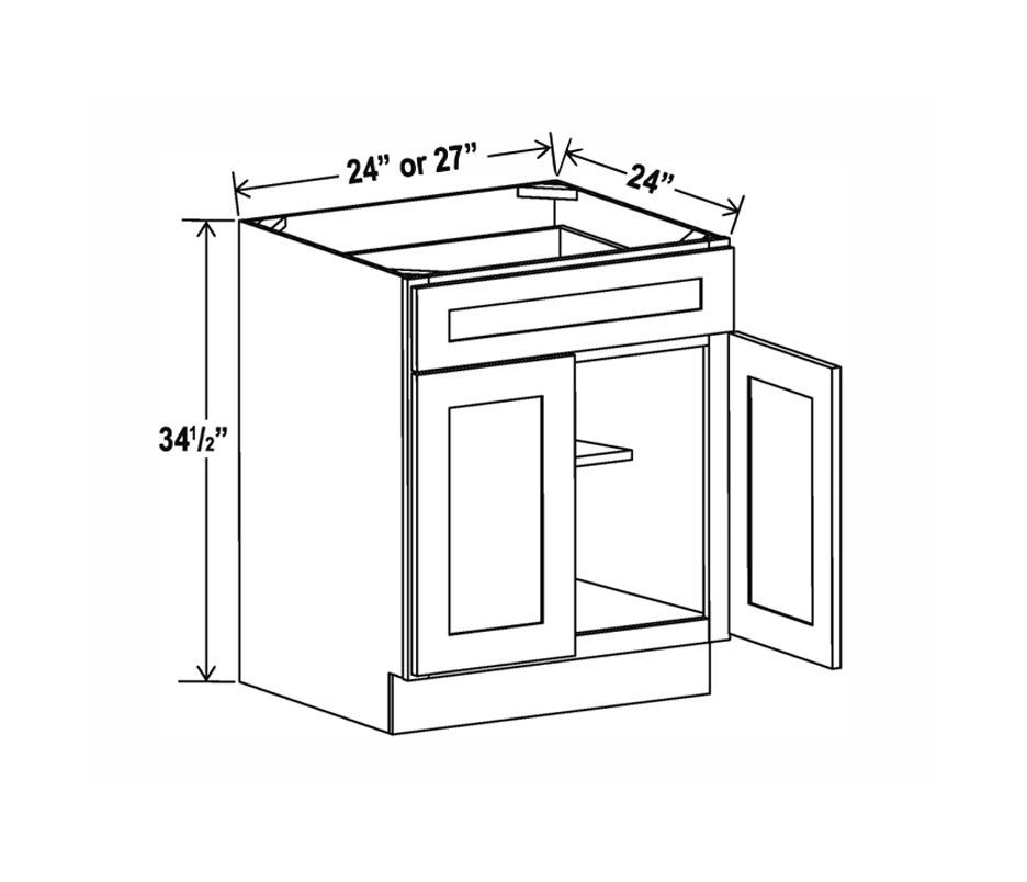 Base Cabinet Double Doors