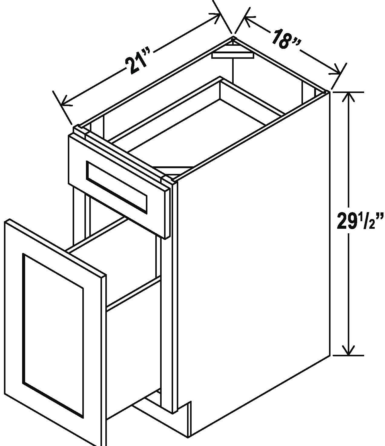 Document File Base Cabinet