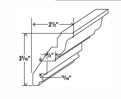 Inset Crown Moulding