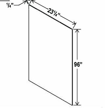 Tall Skin Veneer Panel 