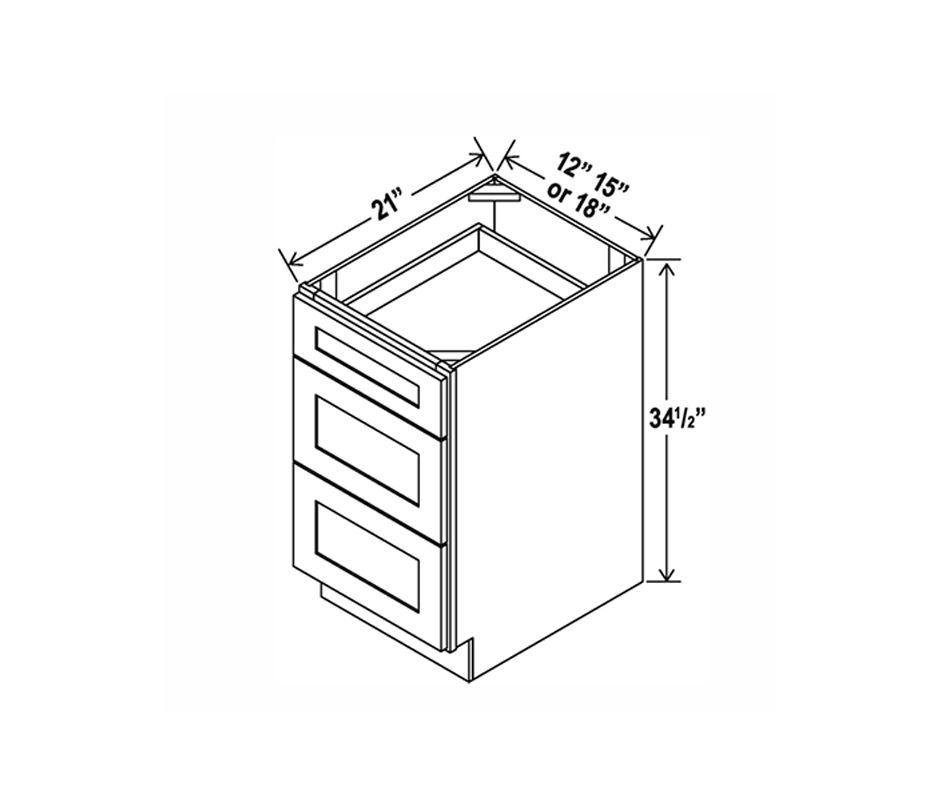 Vanity Drawer Base Cabinet