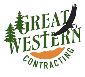 dark great western contracting logo