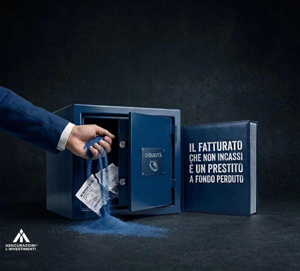 Il fatturato che non incassi è un prestito a fondo perduto. 