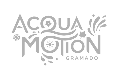 É um logotipo para acqua motion Gramado.