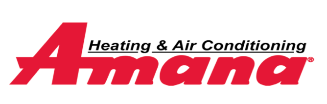 The logo for a company called Amana Heating and air conditioning