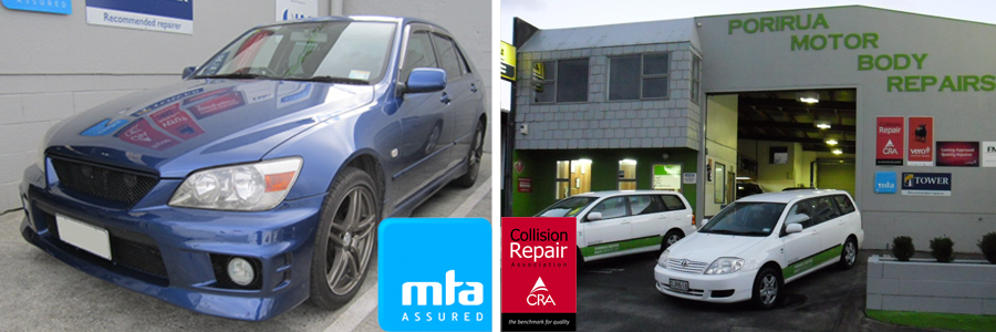Completed panel beating services in Wellington