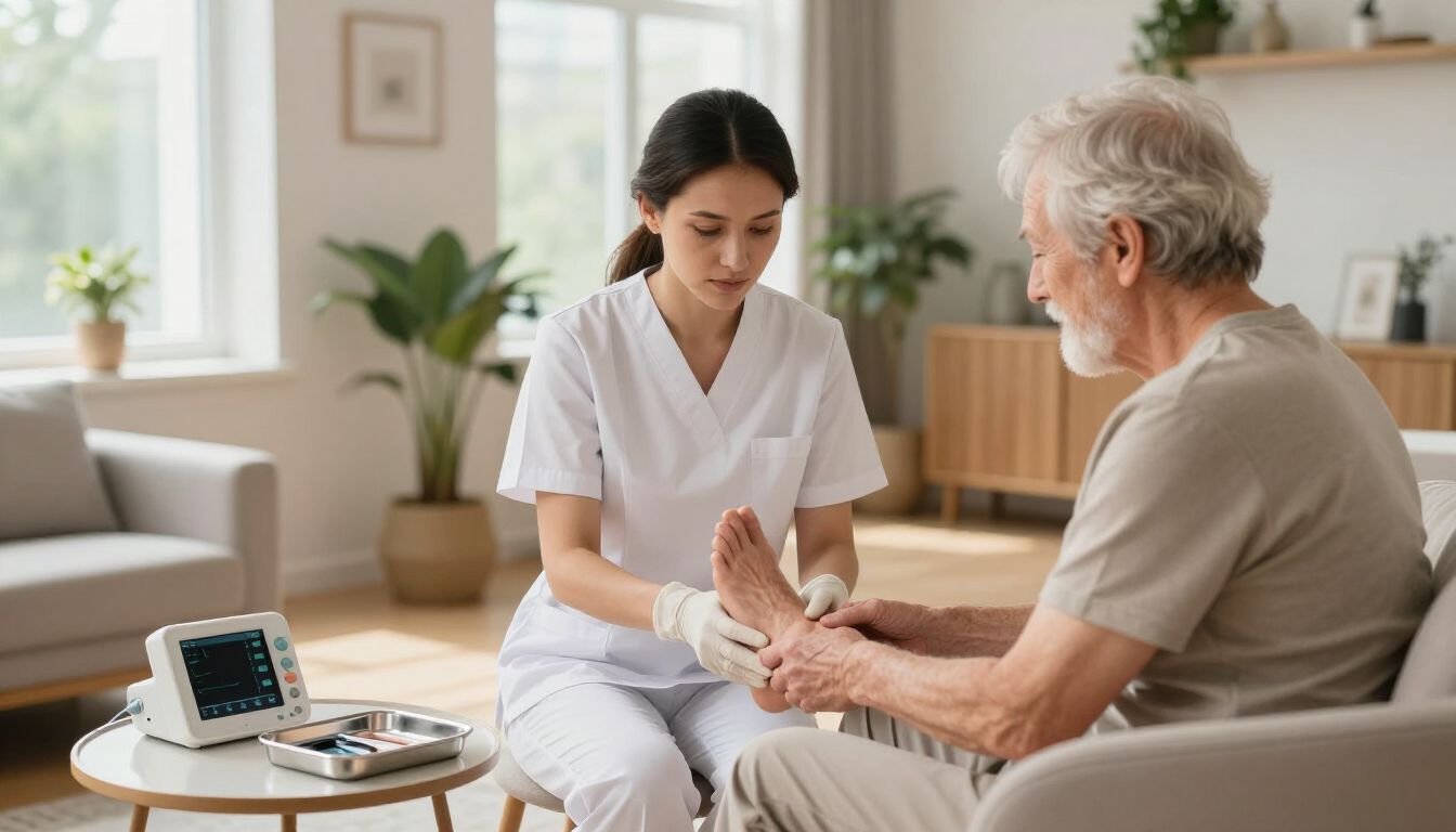 Professional mobile foot care service for seniors in Dundas, MN