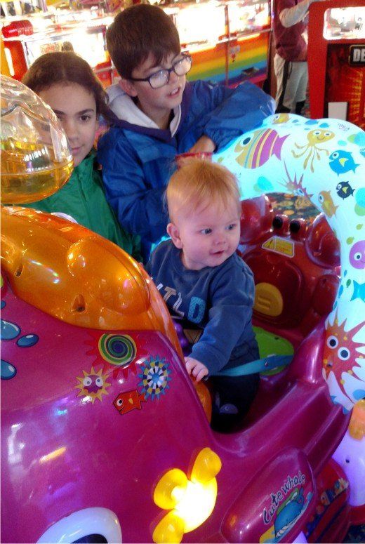 Carousel Amusements in Westward Ho!, Devon UK is perfect for kids