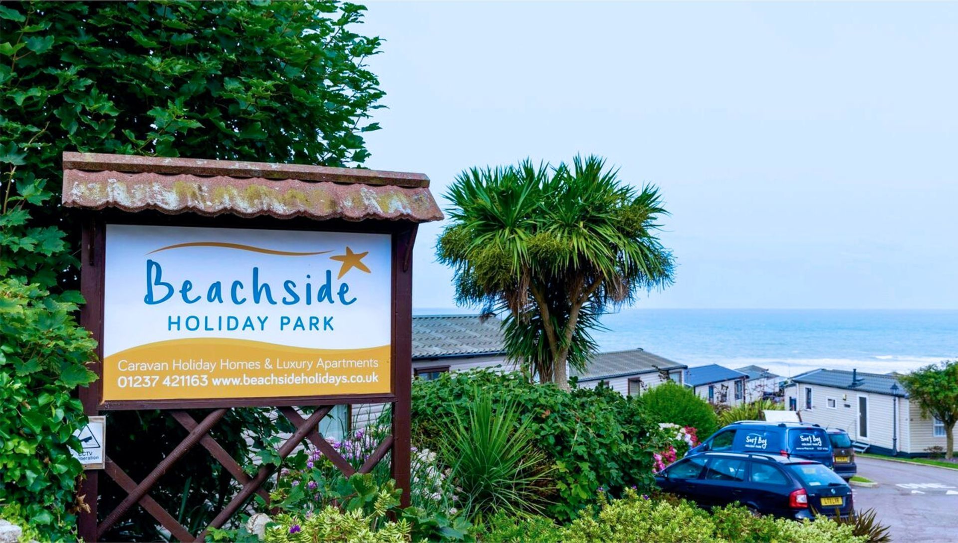 Beachside holiday park in Westward Ho! Devon
