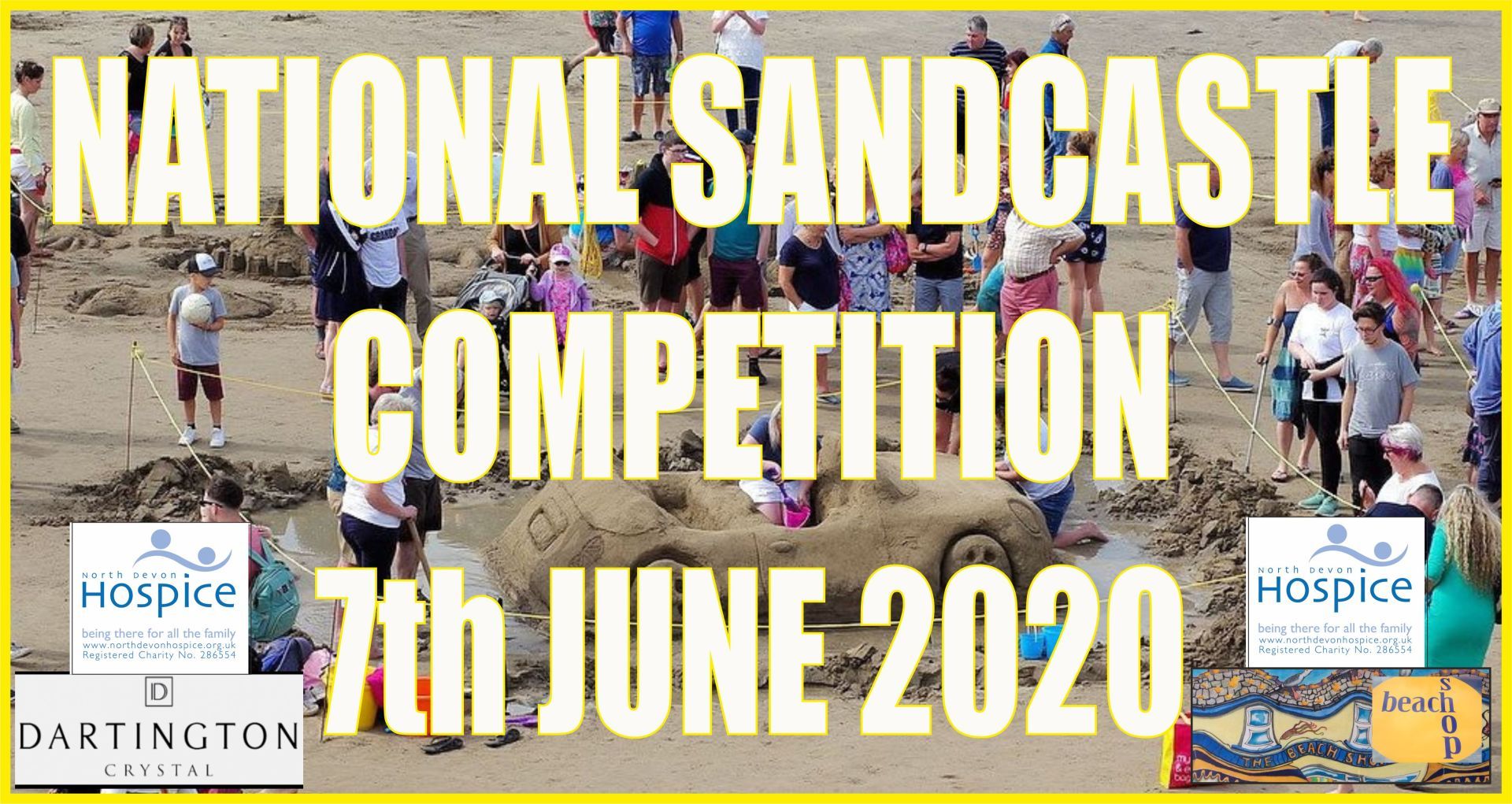 National sandcastle competition at Westward Ho! beach