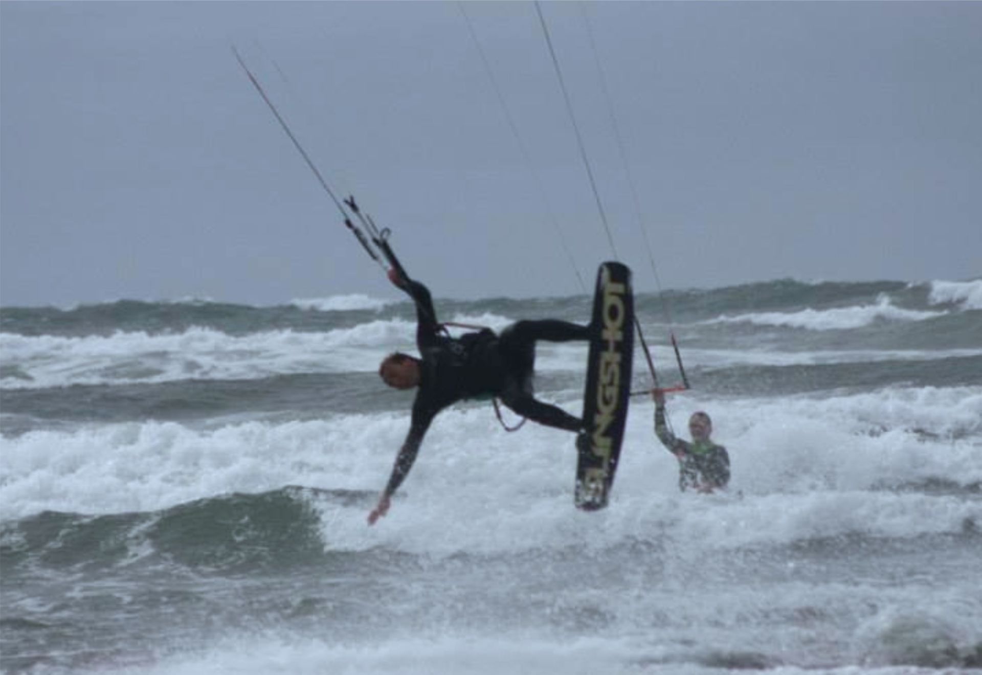 Kite sports at Westward Ho! Beach