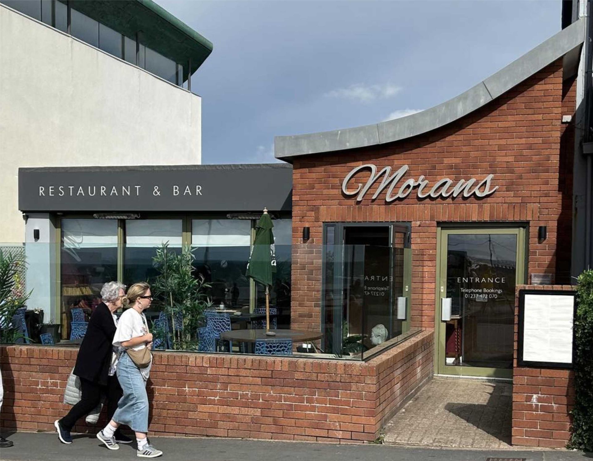Morans Resturant in Westward Ho! is a 