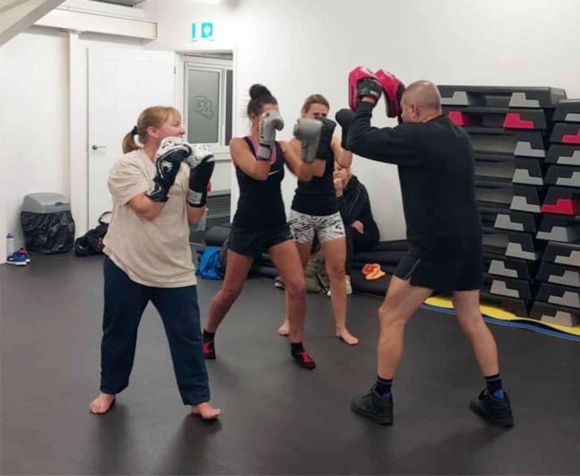 North Devon Kickboxing coaches are trained martial artists with many years of experience, this gives a great level of professional tution.