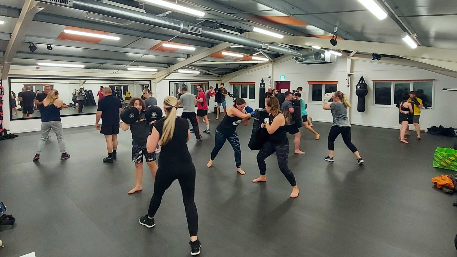 Kick boxing club in Bideford, Devon catering for all levels. In G4 gym we have a big open studiothat  several groups can train at one time. Trained, experienced coaches.