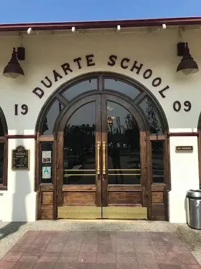 Tree Services West Covina is committed to enhancing the beauty and safety of local landmarks, just like the well-preserved architecture of the historic Duarte School building.