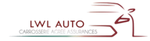 A logo for lwl auto carrosserie avec assurances