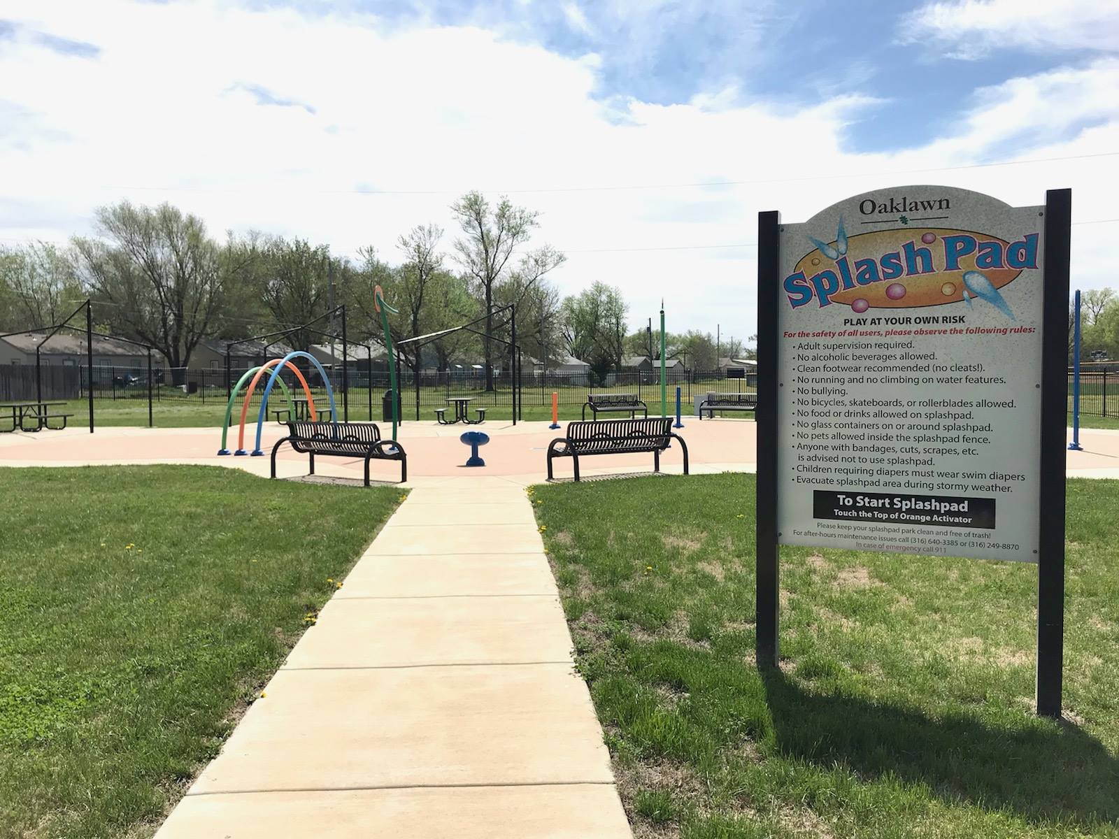 splash pad
