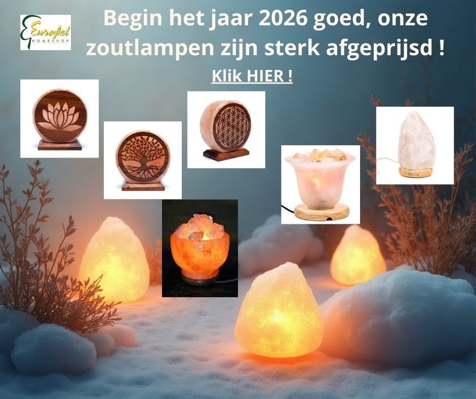 Zoutlampen sterk afgeprijsd!