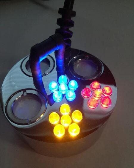 FOG-MASTER mistmaker incl. 3 membranen en LED-wissellicht, laatste exemplaar!!