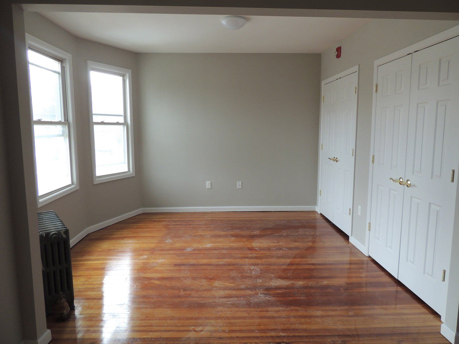 living room and hallway